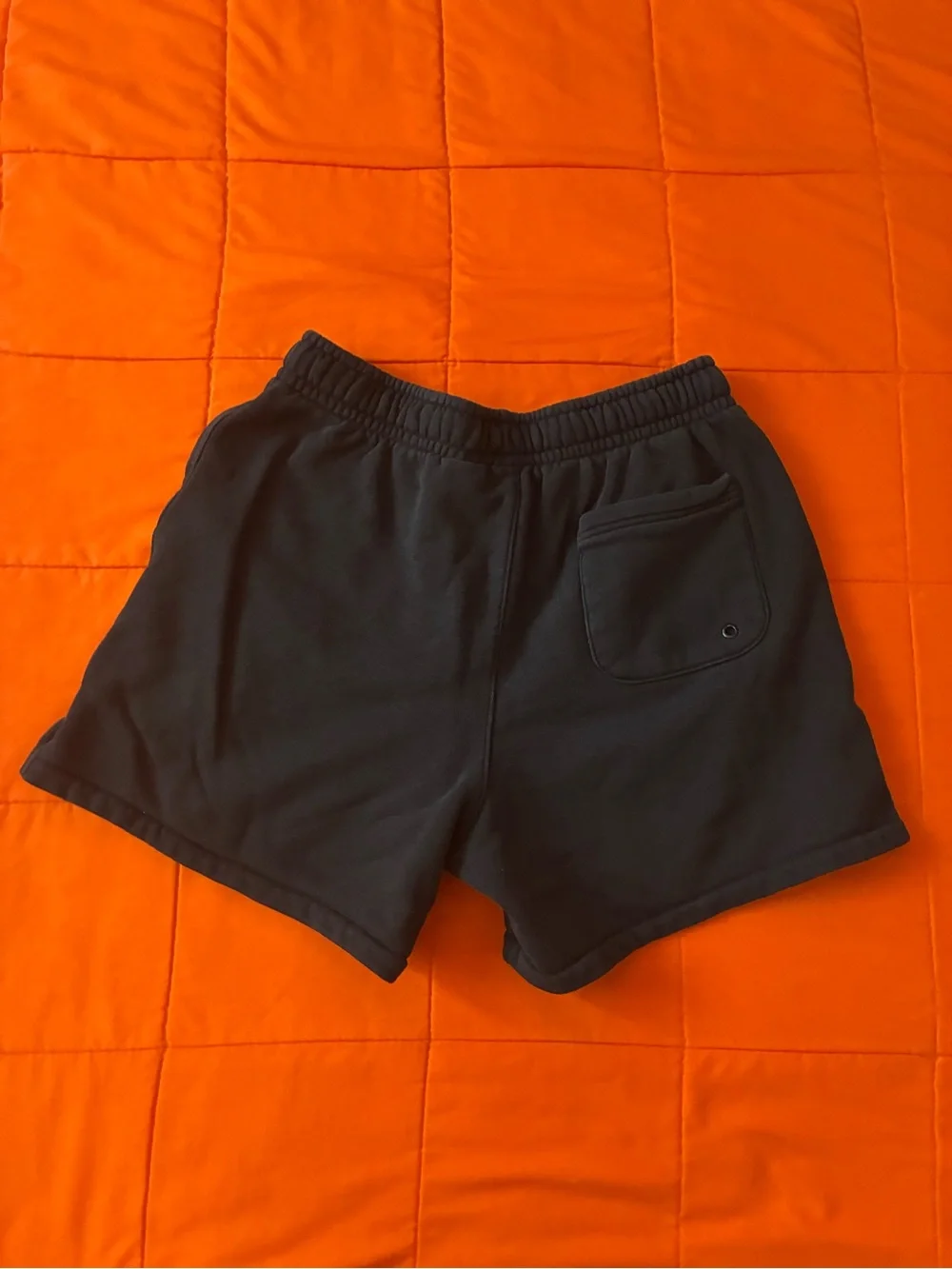 Nike Shorts Mens Medium Black French Terry Flow Logo Sweatshorts